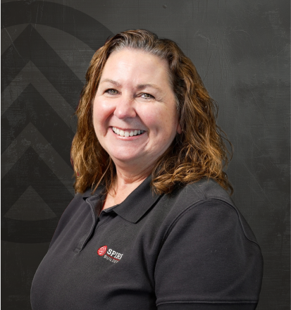 Portrait of Debbie Totz, controller at Spire Builders.